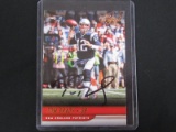 TOM BRADY SIGNED TRADING CARD WITH RED CARPET COA