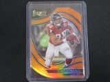 2020 SELECT FIELD LEVEL TONY GONZALEZ ORANGE DIE CUT
