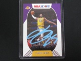 LEBRON JAMES SIGNED TRADING CARD WITH PRO CERT COA