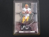 BRETT FAVRE SIGNED TRADING CARD WITH RED CARPET COA