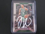 JAYSON TATUM SIGNED TRADING CARD WITH FSG COA