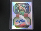 2022 PRIZM DRAFT PICKS ANTHONY HALL RC AUTO PRIZM