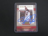 DENNIS RODMAN SIGNED TRADING CARD WITH FSG COA