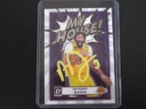 ANTHONY DAVIS SIGNED TRADING CARD WITH FSG COA