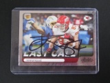 TRAVIS KELCE SIGNED TRADING CARD WITH FSG COA