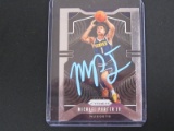 MICHAEL PORTER JR SIGNED TRADING CARD WITH FSG COA