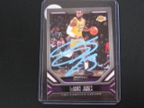 LEBRON JAMES SIGNED TRADING CARD WITH PRO CERT COA