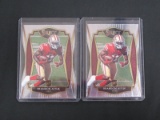 2 CARD ROOKIE LOT BRANDON AIYUK 49ERS