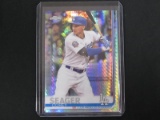 2019 TOPPS CHROME COREY SEAGER RC SILVER HYPER PRISM