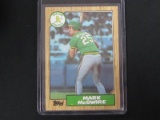 1987 TOPPS MARK MCGWIRE RC A'S