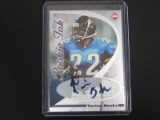1998 COLLECTORS EDGE TAVIAN BANKS ROOKIE INK
