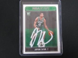JAYSON TATUM SIGNED ROOKIE CARD WITH FSG COA