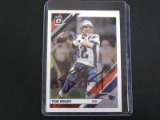TOM BRADY SIGNED TRADING CARD WITH RED CARPET COA