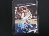 ZION WILLIAMSON SIGNED ROOKIE CARD WITH COA