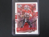 TOM BRADY SIGNED TRADING CARD WITH RED CARPET COA