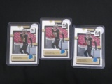 3 CARD ROOKIE LOT CHRIS OLAVE SIANTS