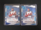2 CARD ROOKIE LOT CHRIS GODWIN TAMPA BAY