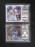 2 CARD ROOKIE LOT WILL LEVIS KENTUCKY