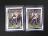 2 CARD ROOKIE LOT DAVIS MILLS TEXANS