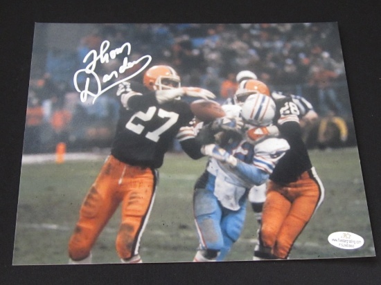 Thom Darden Cleveland Browns Signed 8x10 Photo Certified w COA