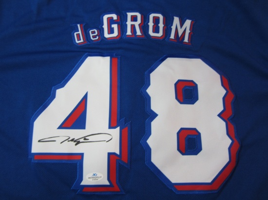Jacob DeGrom Signed Jersey Certified w COA