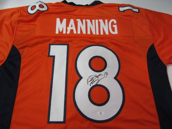 Peyton Manning Denver Broncos Signed Jersey Certified w COA