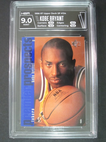 1996-97 Upper Deck SP #134 Kobe Bryant HGA Mint 9