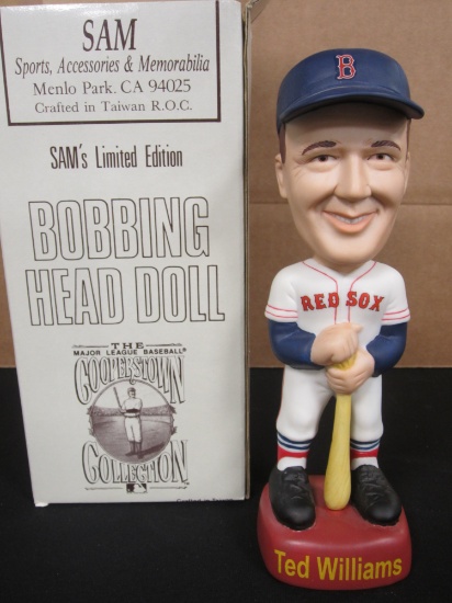 Ted Williams Limited Edition Bobbing Head Doll