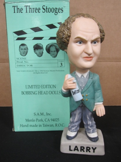 LARRY "The Three Stooges" Limited Edition Bobbing Head Dolls