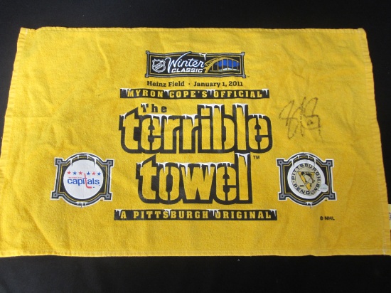 Sidney Crosby Signed Terrible Towel Certified w COA