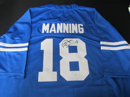 Peyton Manning Signed Jersey Certified w COA