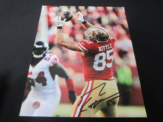 George Kittle Signed 8x10 Photo Certified w COA