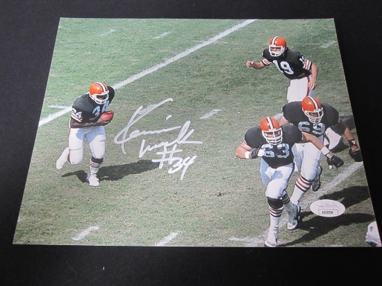 Kevin Mack Cleveland Browns Signed 8x10 Photo Certified w COA