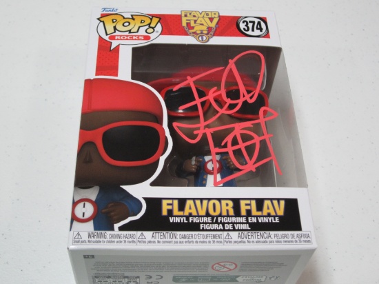Flavor Flav Signed Funko Pop Certified w COA