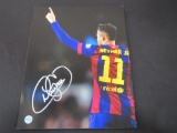 Neymar Jr Signed 8x10 Photo Certified w COA