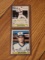 x2 Dale Murphy 1979 Topps card and Bob Horner 1979 Topps card