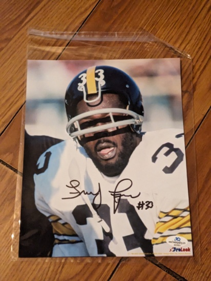 Frenchy Fuqua autographed 8x10 photo With Fivestar Grading COA