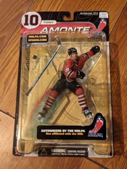sealed 2000 Chicago Blackhawks Tony Amonte NHLPA McFarlane Series 1