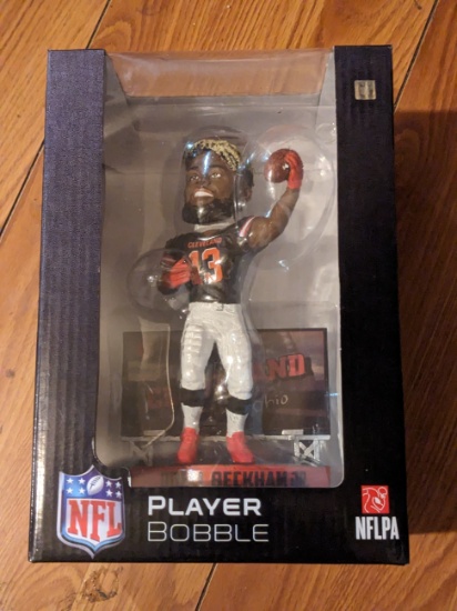 O'dell Beckham bobble head figurine / sealed