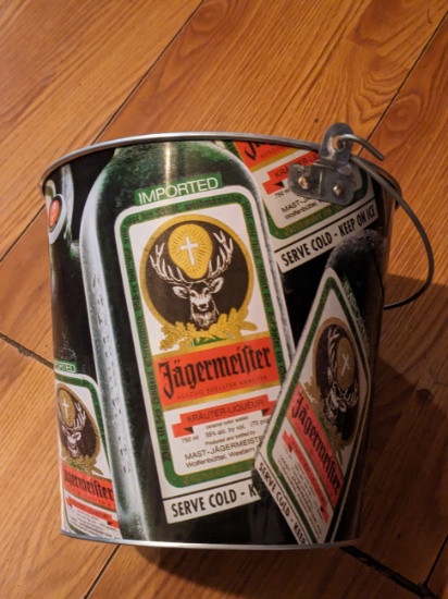 Collectible Jagermeister Ice Bucket