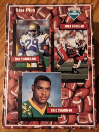 1991 Star Pics - #110 Eric Turner, Mike Croel, Eric Swann (RC)