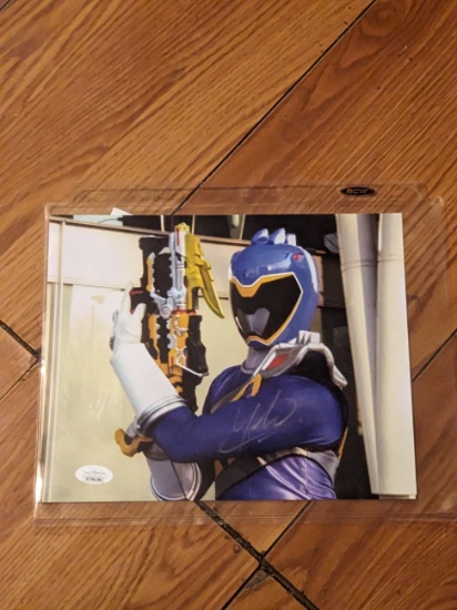 Yoshi Sudarso/power ranger autographed 8x10 photo with jsa coa