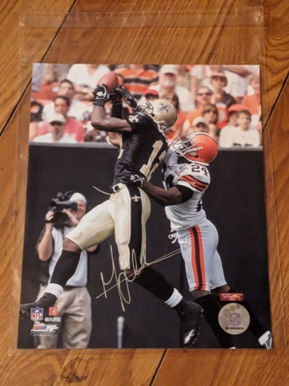Marques Colston signed autographed 8x10 Photo w/coa