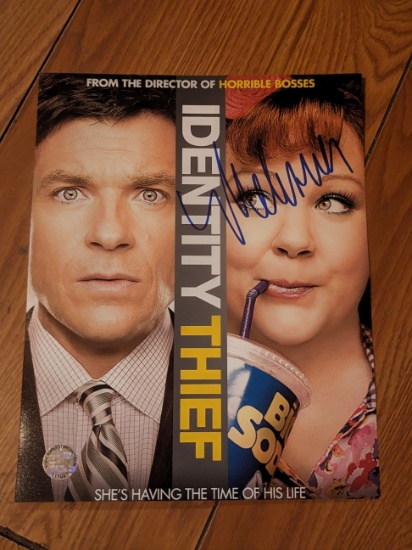 Melissa McCarthy Autographed 8x10 Photo with coa