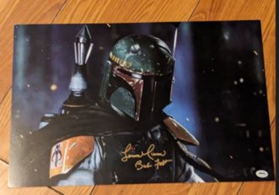 Boba Fett Signed 11x17 photo with coa