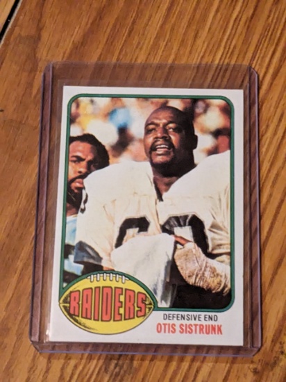 1976 Topps #139 Otis Sistrunk Oakland Raiders Original Vintage Football