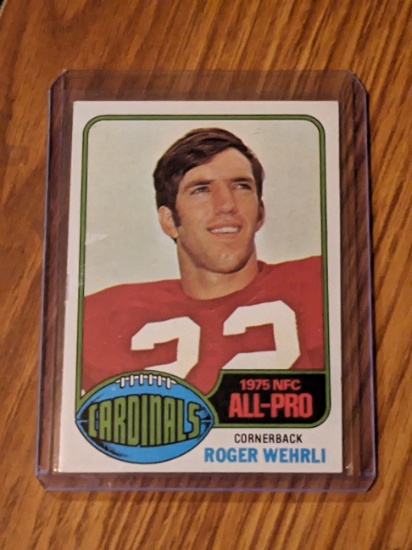 1976 TOPPS ROGER WEHRLI ALL PRO