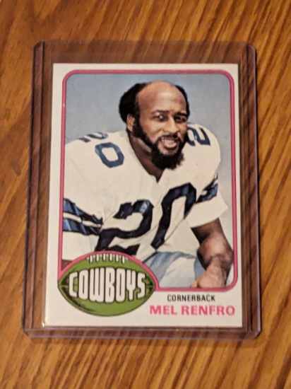 1976 Topps Mel Renfro #368 Football Card / Dallas Cowboys