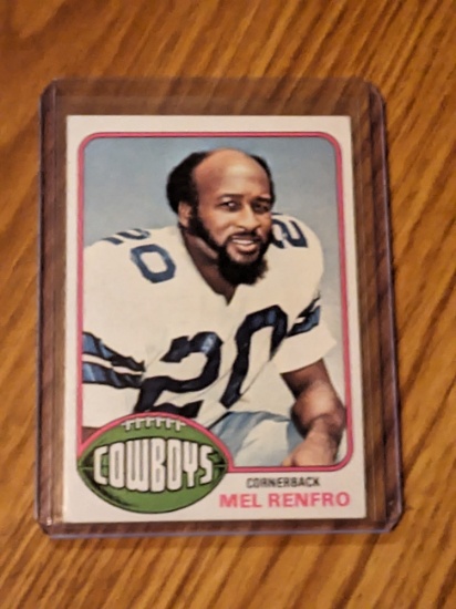 1976 Topps Mel Renfro #368 Football Card / Dallas Cowboys
