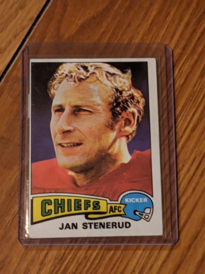 1975 TOPPS #488 JAN STENERUD